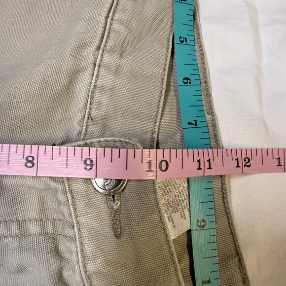 The North Face Women’s Canvas Utility Pants Size 10 Khaki GUC - Picture 13 of 14